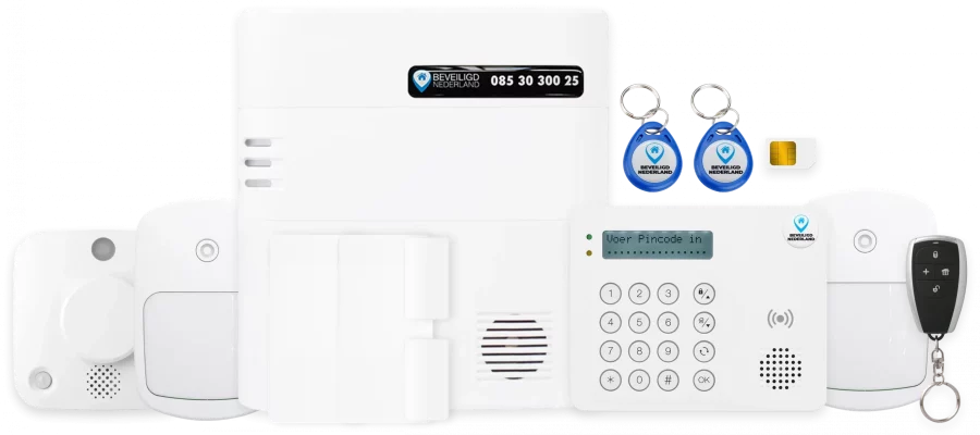 Het Comfort2 alarmsysteem van Beveiligd Nederland